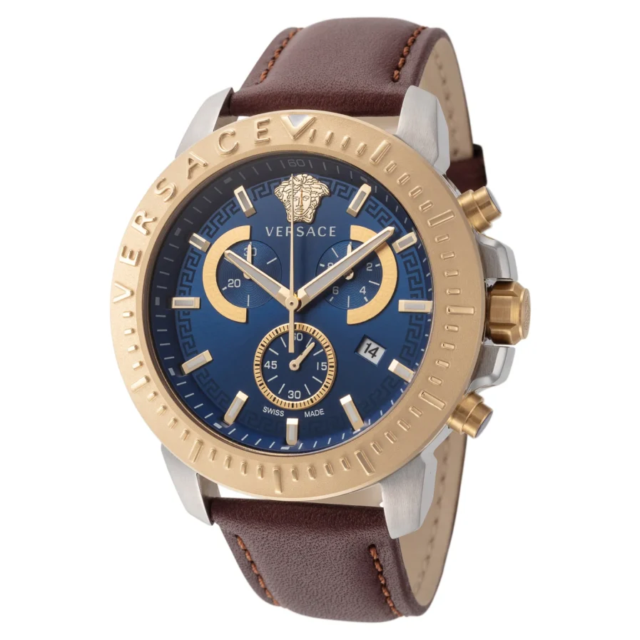 VERSACE NEW CHRON HERRENUHR MEN'S WATCH-VE2E00221